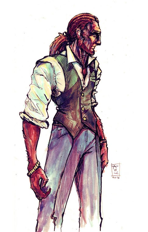 Concept drawing of Charlie